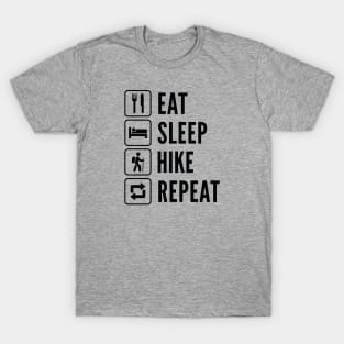 Eat Sleep Hike Repeat T-Shirt